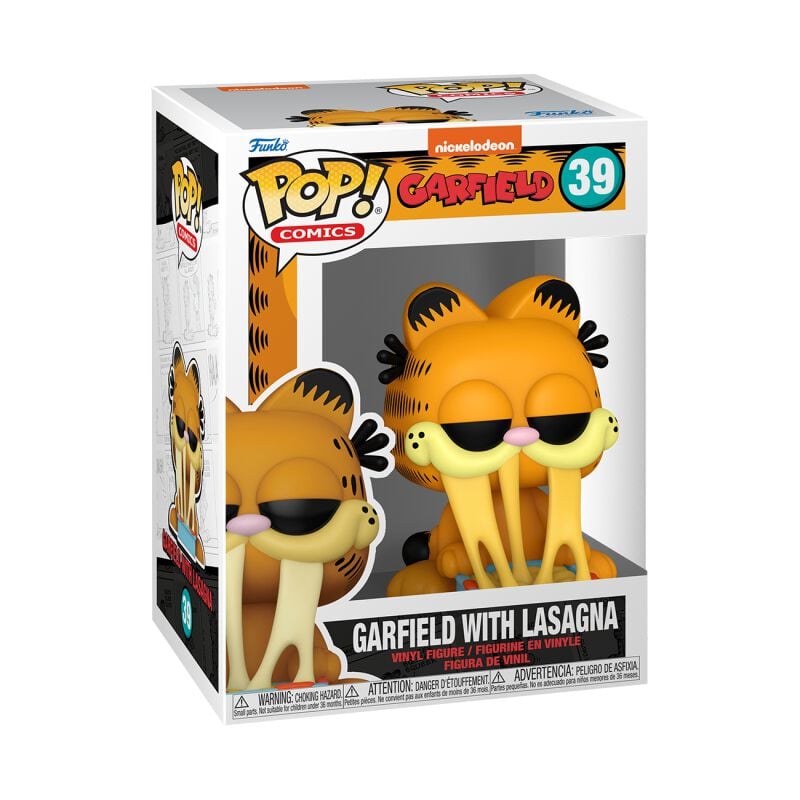 0889698801614 - - POP! - Comics Garfield (Garfield w  Lasagna) - Figur