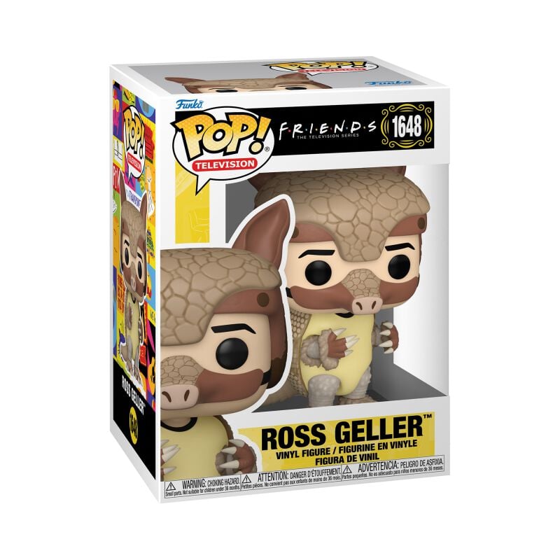 0889698801904 - Ross Geller Vinyl Figur 1648 Funko Pop! multicolor