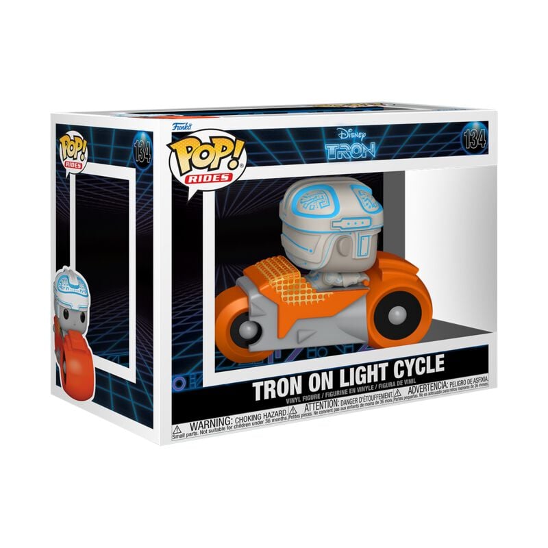 0889698802062 - on Light Cycle (Pop! Rides Deluxe) Vinyl Figur 134 Funko Pop! multicolor