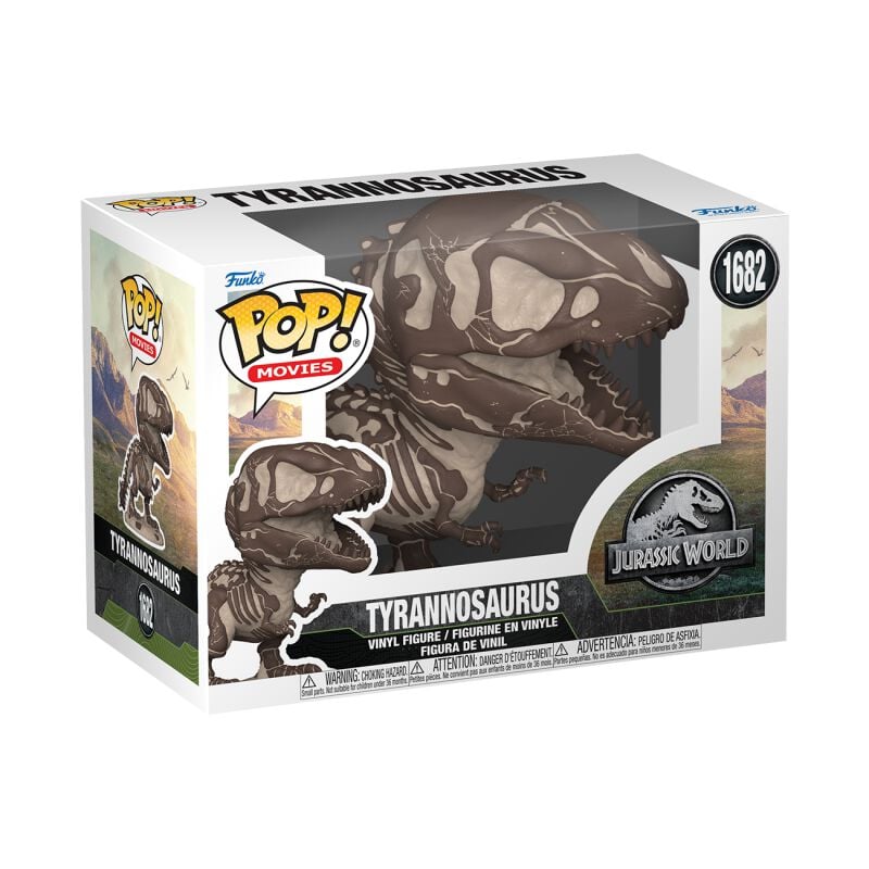 0889698802253 - Jurassic World - Tyrannosaurus Vinyl Figur 1682 Funko Pop! multicolor