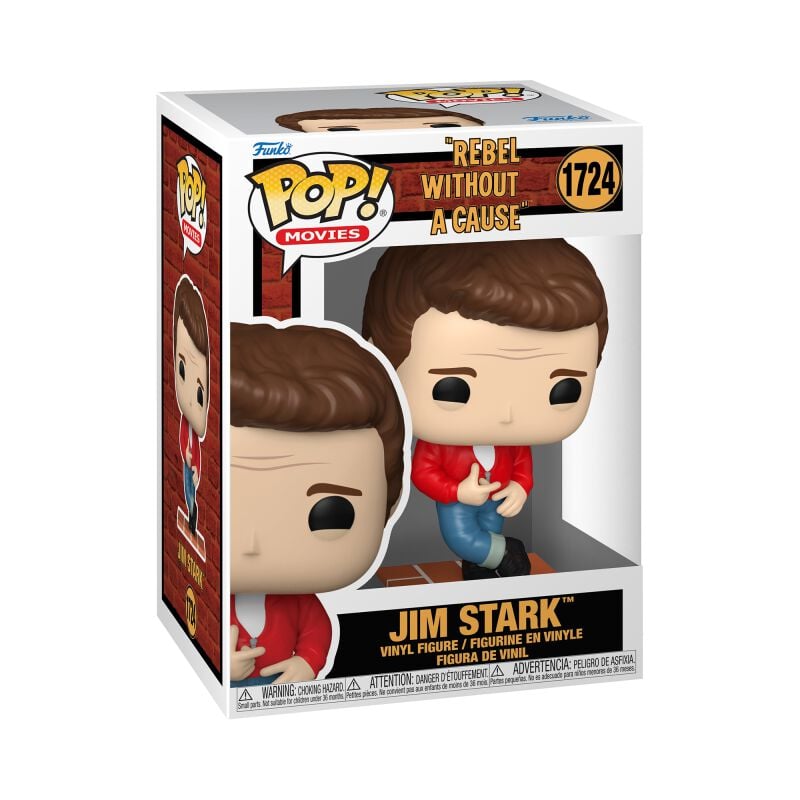 0889698802284 - Denn sie wissen nicht was sie tun - Jim Stark Vinyl Figur 1724 Funko Pop! multicolor