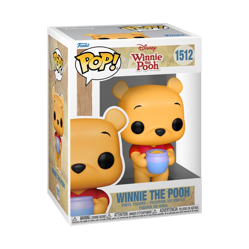 0889698802369 - Winnie The Pooh Winnie the Pooh Vinyl Figur 1512 Funko Pop! multicolor