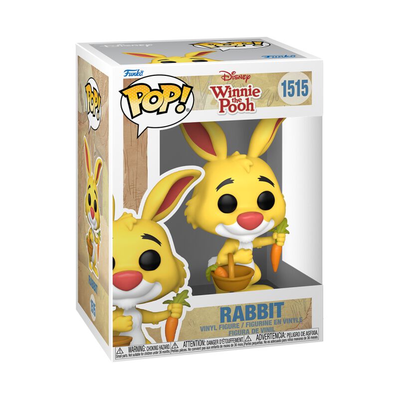 0889698802390 - Winnie The Pooh Rabbit Vinyl Figur 1515 Funko Pop! multicolor