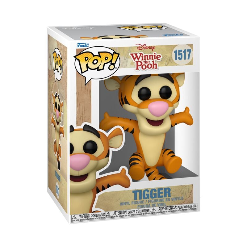 0889698802413 - Winnie The Pooh Tigger Vinyl Figur 1517 Funko Pop! multicolor