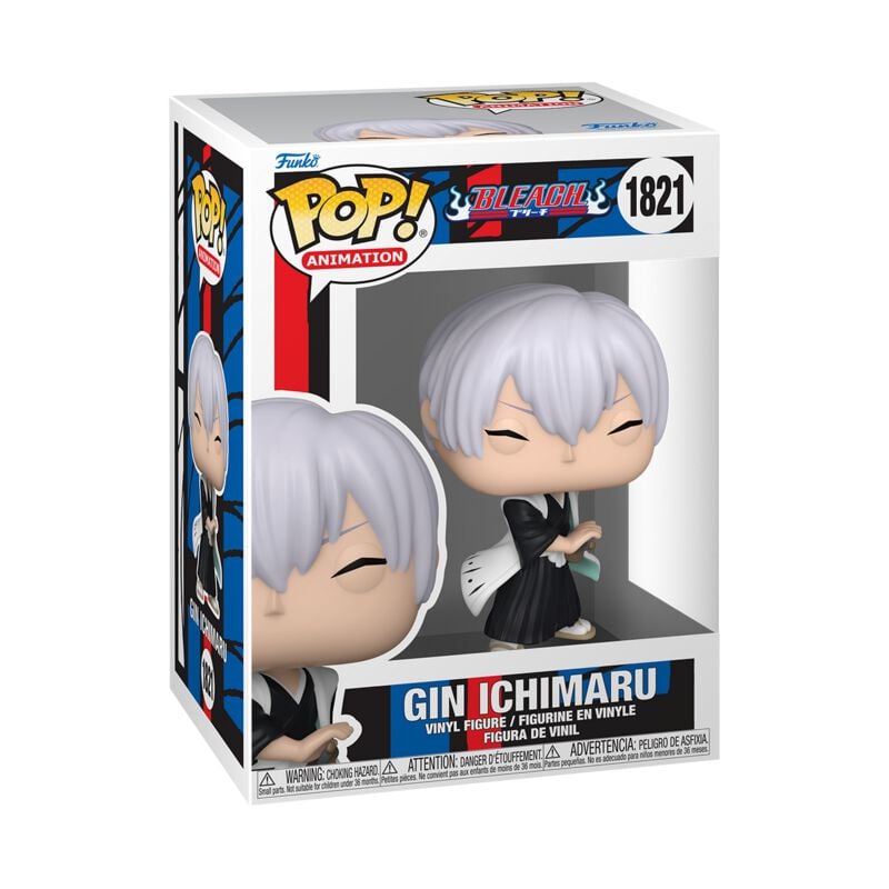 0889698802581 - Gin Ichimaru Vinyl Figur 1821 Funko Pop! multicolor 0889698802581 - Gin Ichimaru Vinyl Figur 1821 Funko Pop! multicolor