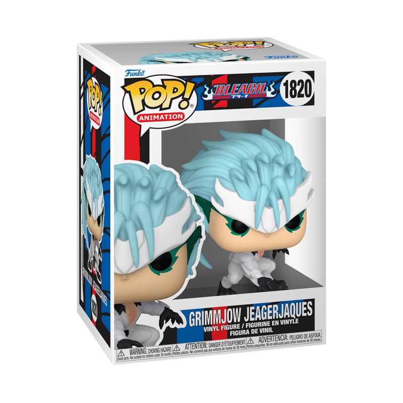 0889698802598 - Grimmjow JeagerJaques (Chase Edition möglich!) Vinyl Figur 1820 Funko Pop! multicolor