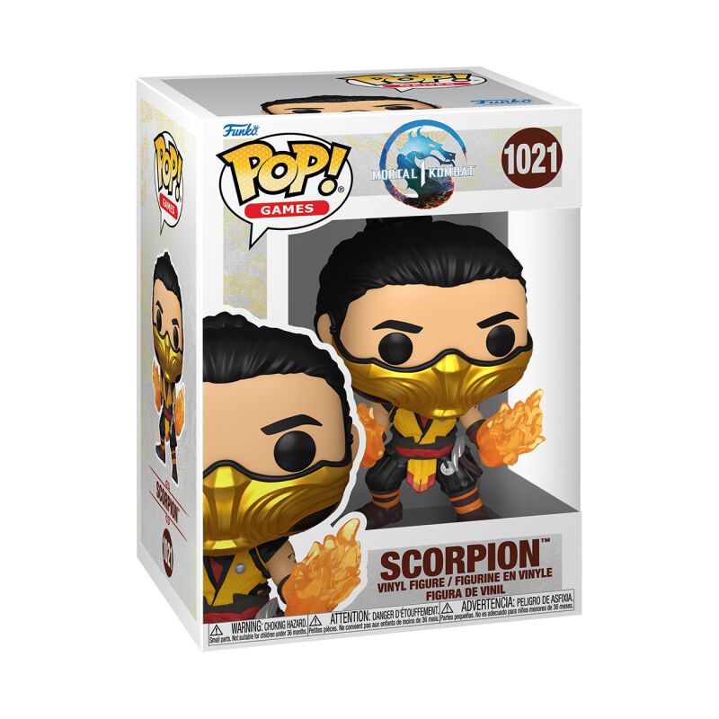 0889698802741 - Scorpion Vinyl Figur 1021 Funko Pop! multicolor