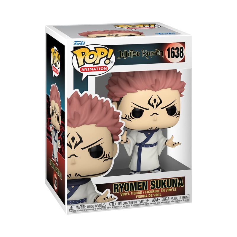 0889698802826 - Ryomen Sukuna Vinyl Figur 1638 Funko Pop! multicolor