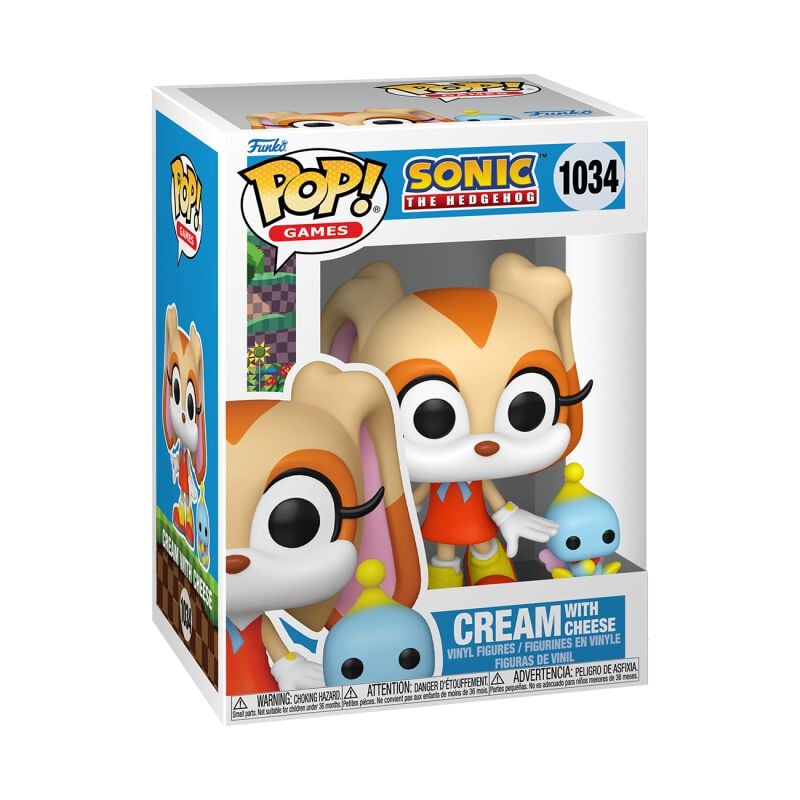 0889698803076 - Cream with Cheese Vinyl Figur 1034 Funko Pop! multicolor