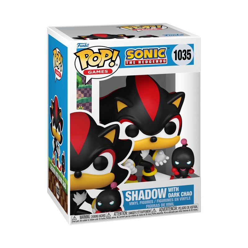 0889698803083 - Shadow with Dark Chao Vinyl Figur 1035 Funko Pop! multicolor