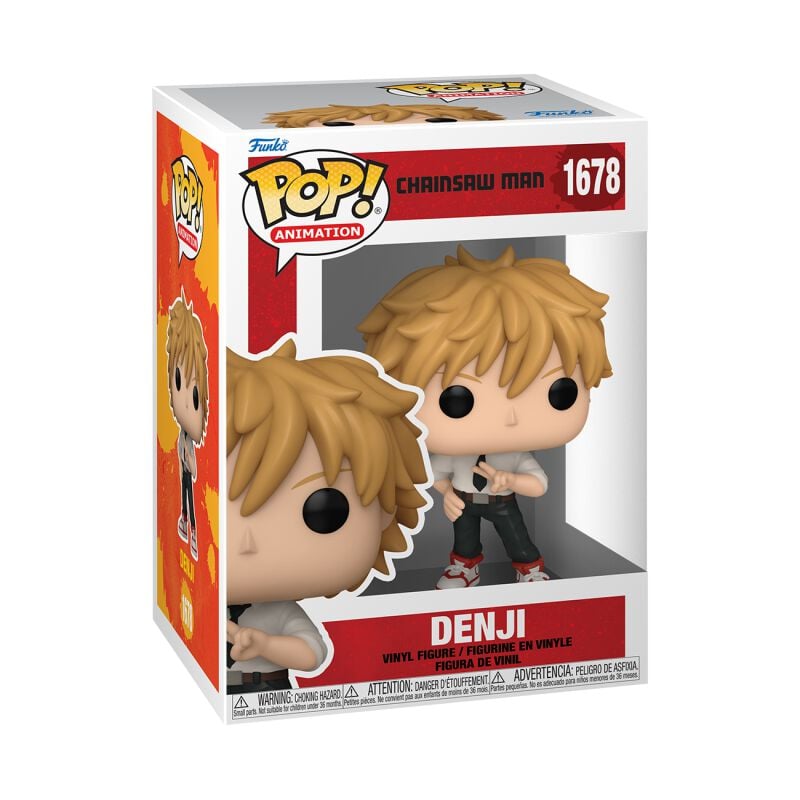 0889698803205 - Denji Vinyl Figur 1678 Funko Pop! multicolor