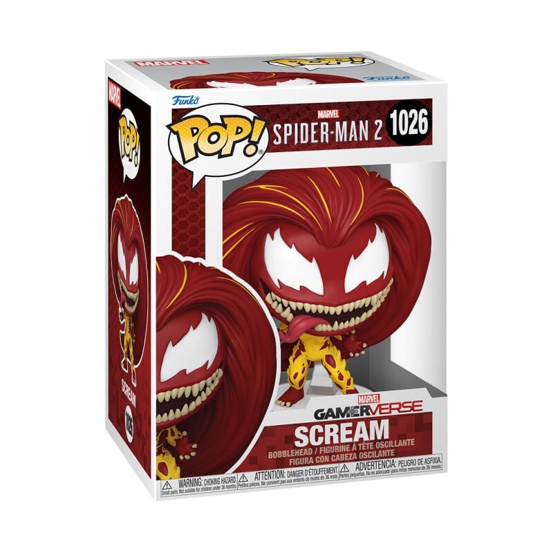 0889698803298 - 2 - Scream Vinyl Figur 1026 Funko Pop! multicolor