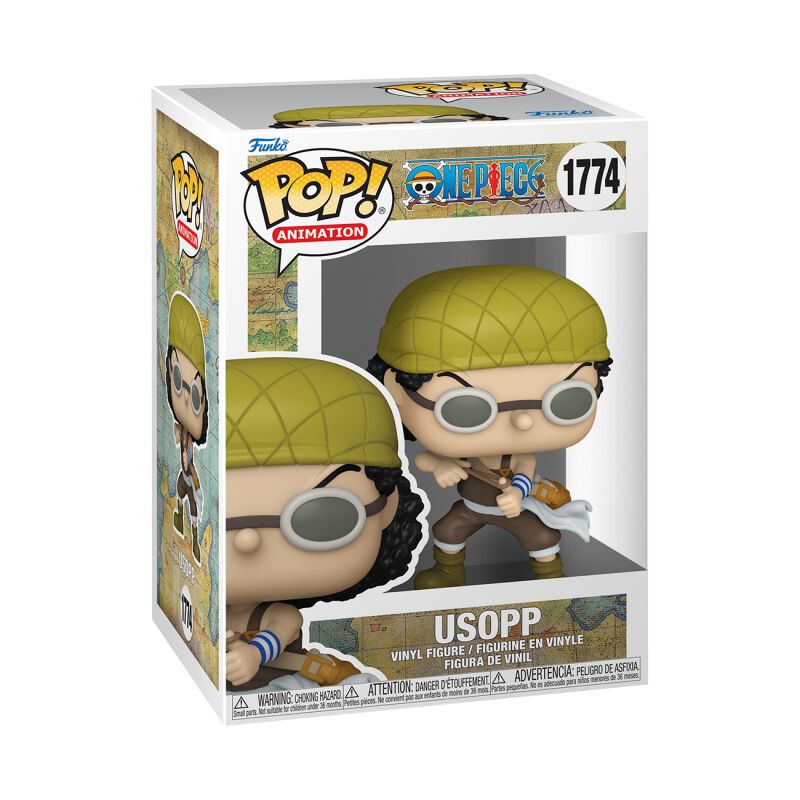 0889698803687 - Usopp Vinyl Figur 1774 Funko Pop! multicolor