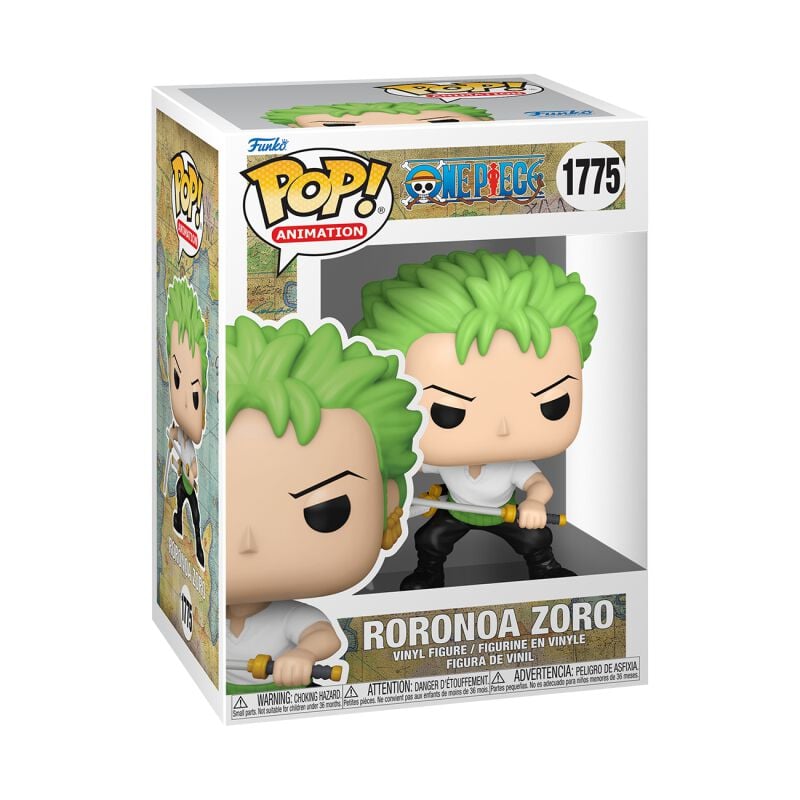 0889698803694 - Roronoa Zoro (Chase Edition möglich) Vinyl Figur 1775 Funko Pop! multicolor