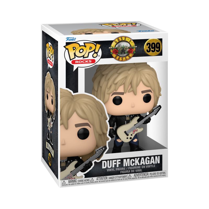 0889698804837 - Guns N Roses Duff McKagan Rocks! Vinyl Figur 399 Funko Pop! multicolor