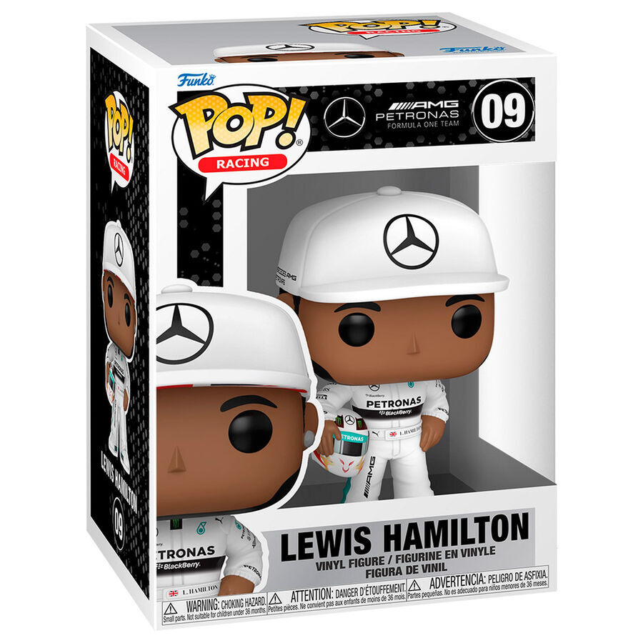 0889698805810 - Lewis Hamilton Vinyl Figur 09 Funko Pop! multicolor