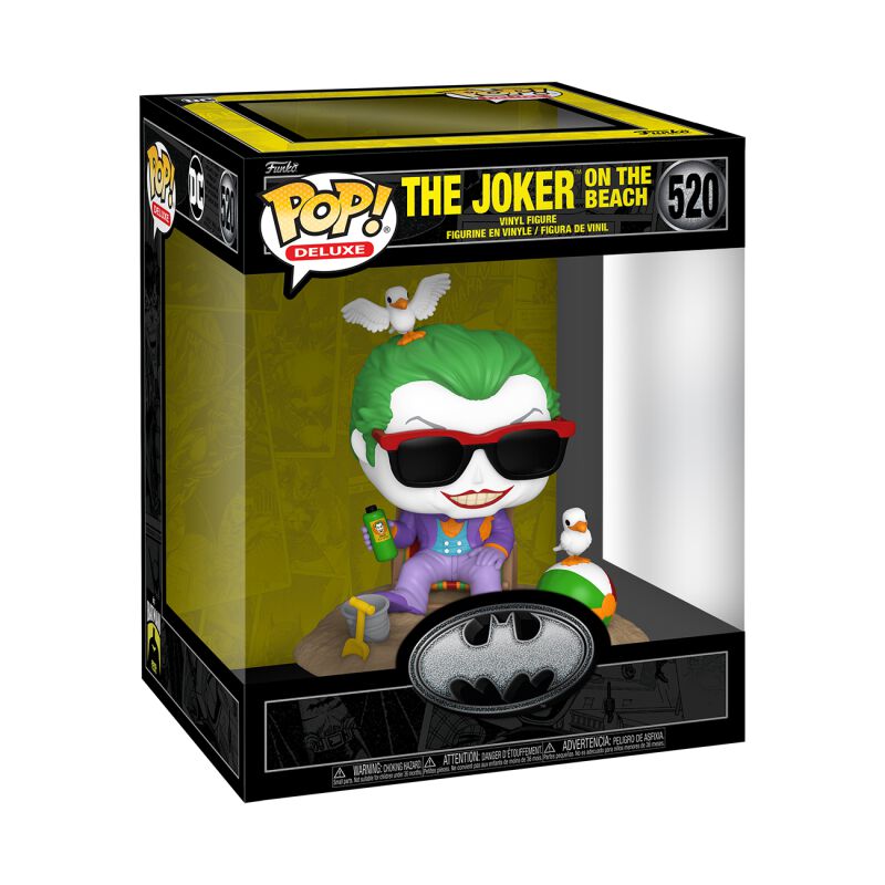 0889698806824 - The Joker on the Beach (Pop! Deluxe) Vinyl Figur 520 Funko Pop! multicolor