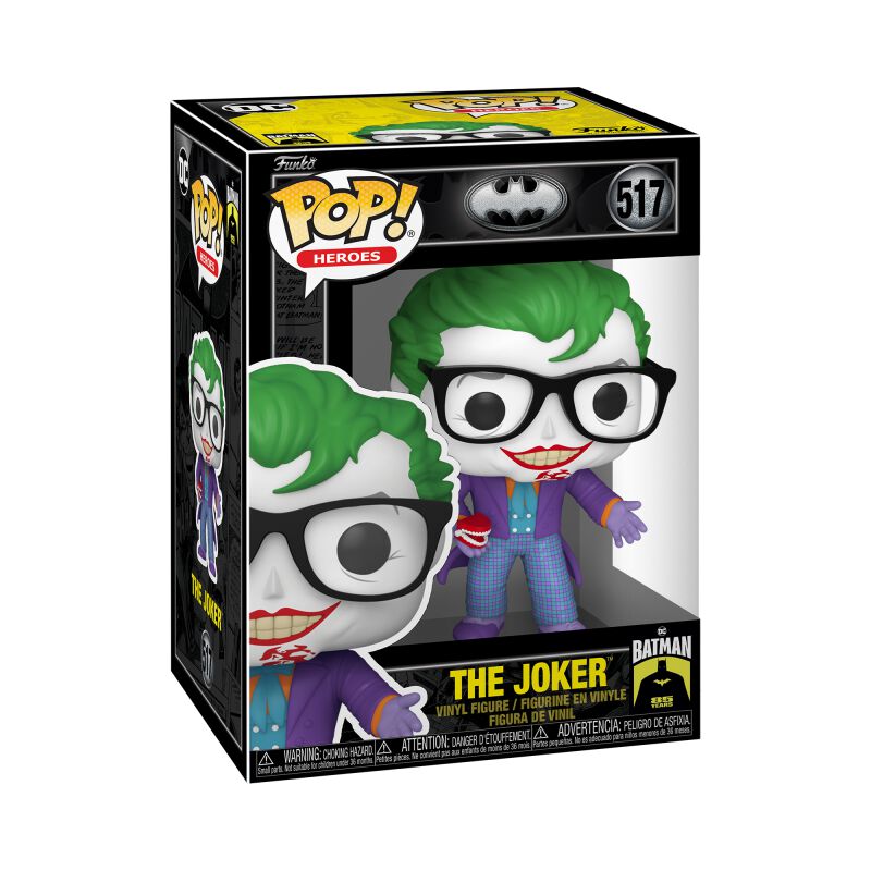 0889698806879 - The Joker Vinyl Figur 517 Funko Pop! multicolor