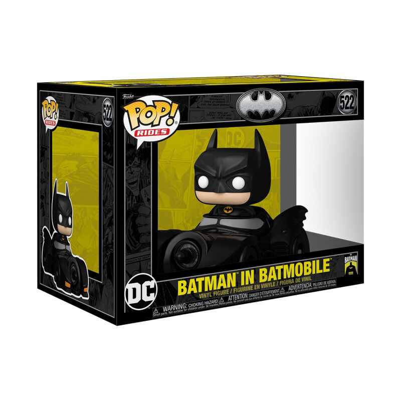 0889698806893 - in Batmobil (Pop! Ride Deluxe) Vinyl Figur 522 Funko Pop! multicolor