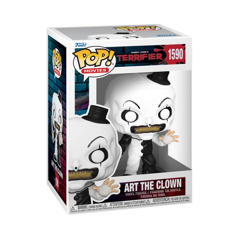 0889698807050 - Art The Clown Vinyl Figur 1590 Funko Pop! multicolor