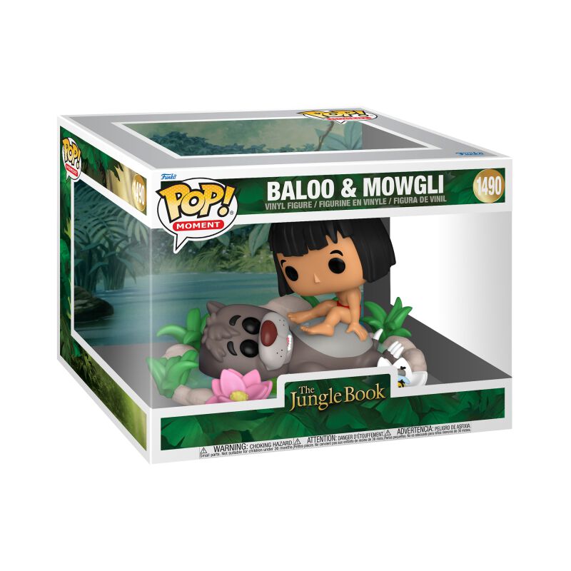 0889698807890 - Baloo & Mowgli (Pop! Moment) Vinyl Figur 1490 Funko Pop! multicolor