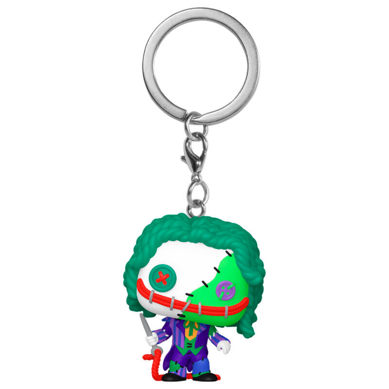 0889698809085 - Schlüsselanhänger Pop ! DC Comics ?Patchwork Joker