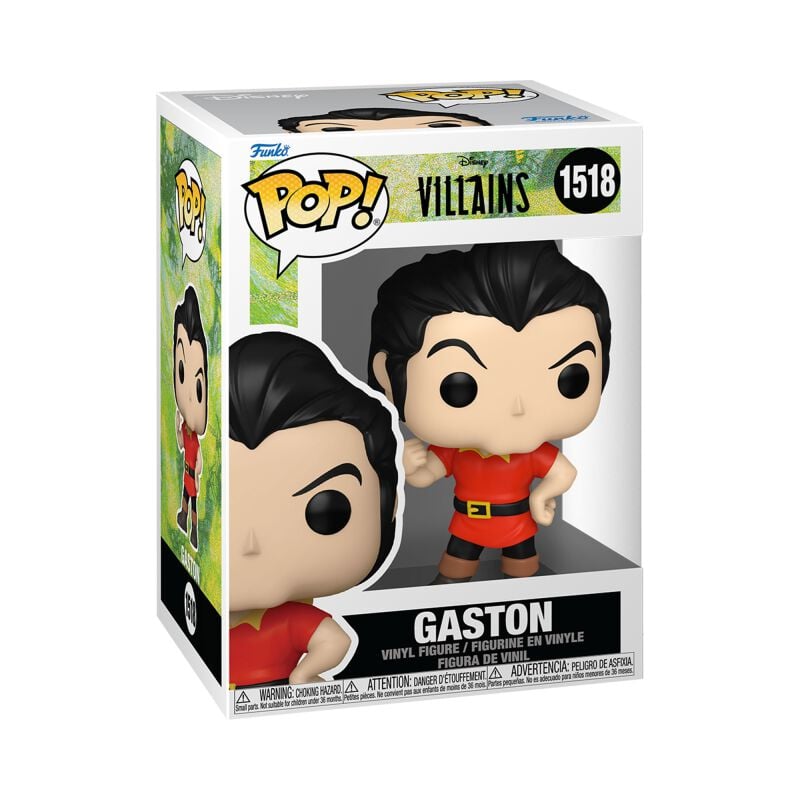 0889698809283 - Villains - Gaston Vinyl Figur 1518 Funko Pop! multicolor