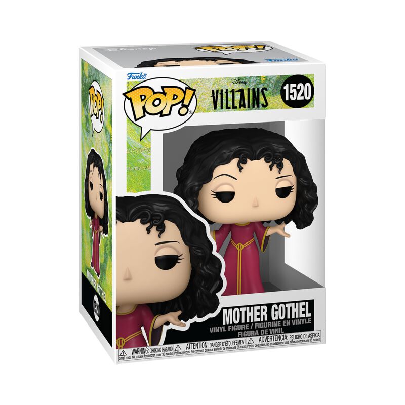 0889698809306 - Rapunzel Villains - Mother Gothel Vinyl Figur 1520 Funko Pop! multicolor