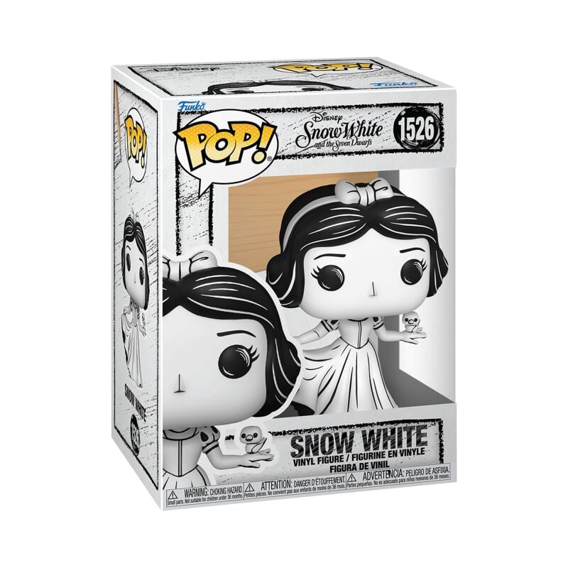 0889698809450 - Schneewittchen (Sketched) Vinyl Figur 1526 Funko Pop! multicolor