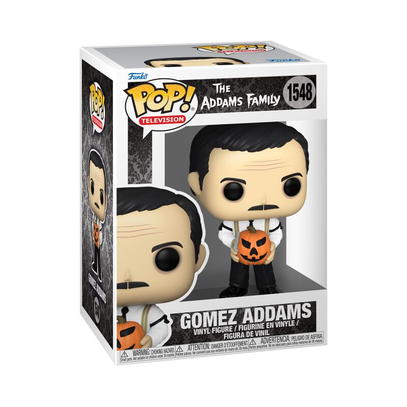 0889698812092 - Gomez Addams Vinyl Figur 1548 Funko Pop! multicolor