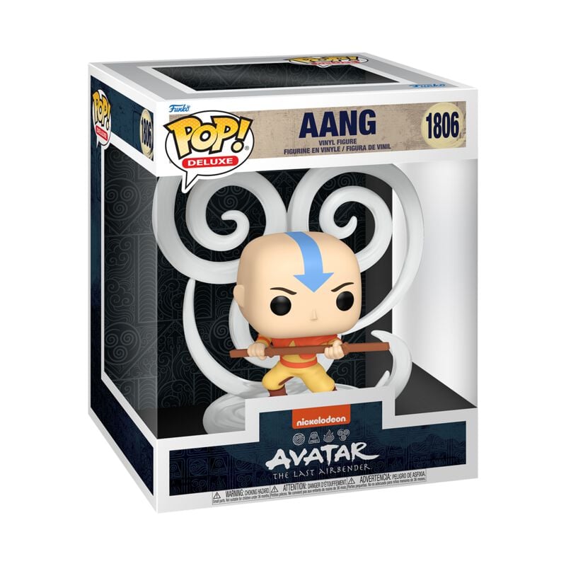 0889698812450 - Aang (Pop Deluxe!) Vinyl Figur Funko Pop! multicolor