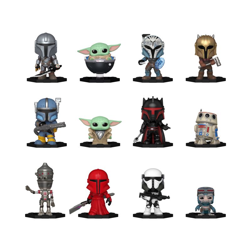 0889698813662 - The Mandalorian - Mystery Mini Blind Funko Mystery Minis multicolor