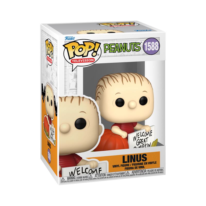 0889698813686 - Der große Kürbis - Linus Vinyl Figur 1588 Funko Pop! multicolor