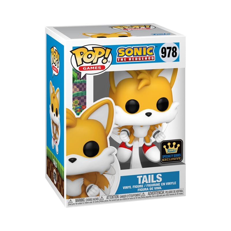 0889698826174 - Tails (Chase Edition möglich!) Vinyl Figur 978 Funko Pop! multicolor