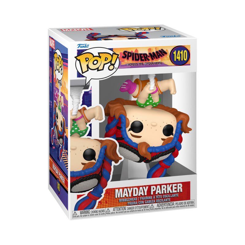 0889698826488 - Across the Spider-Verse - Mayday Parker Vinyl Figur 1410 Funko Pop! multicolor