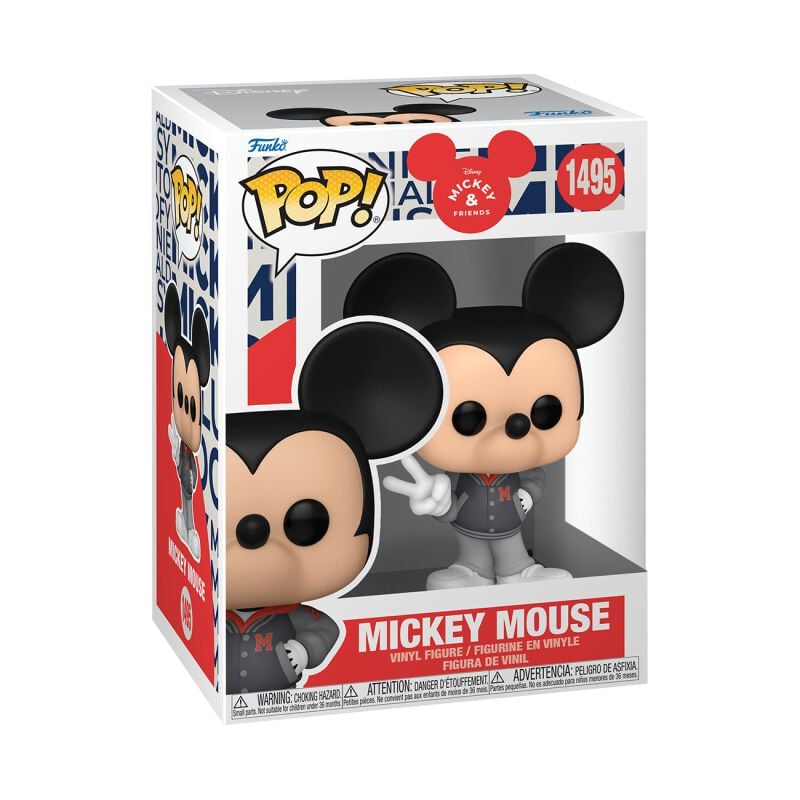 0889698826891 - Micky Mouse Vinyl Figur 1495 Funko Pop! multicolor