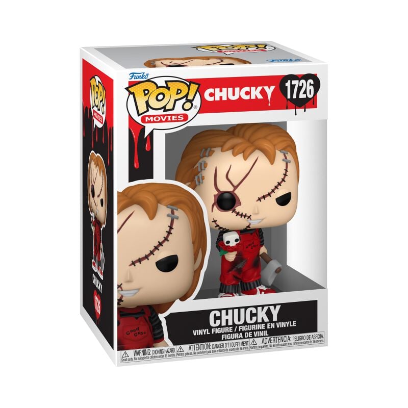 0889698831024 - Chucky (Valentines) Vinyl Figur 1726 Funko Pop! multicolor