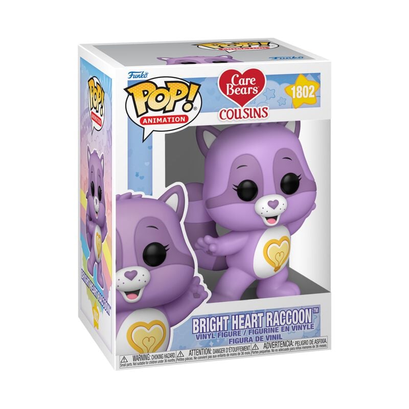 0889698834940 - Bright Heart Raccoon Vinyl Figur 1802 Funko Pop! multicolor