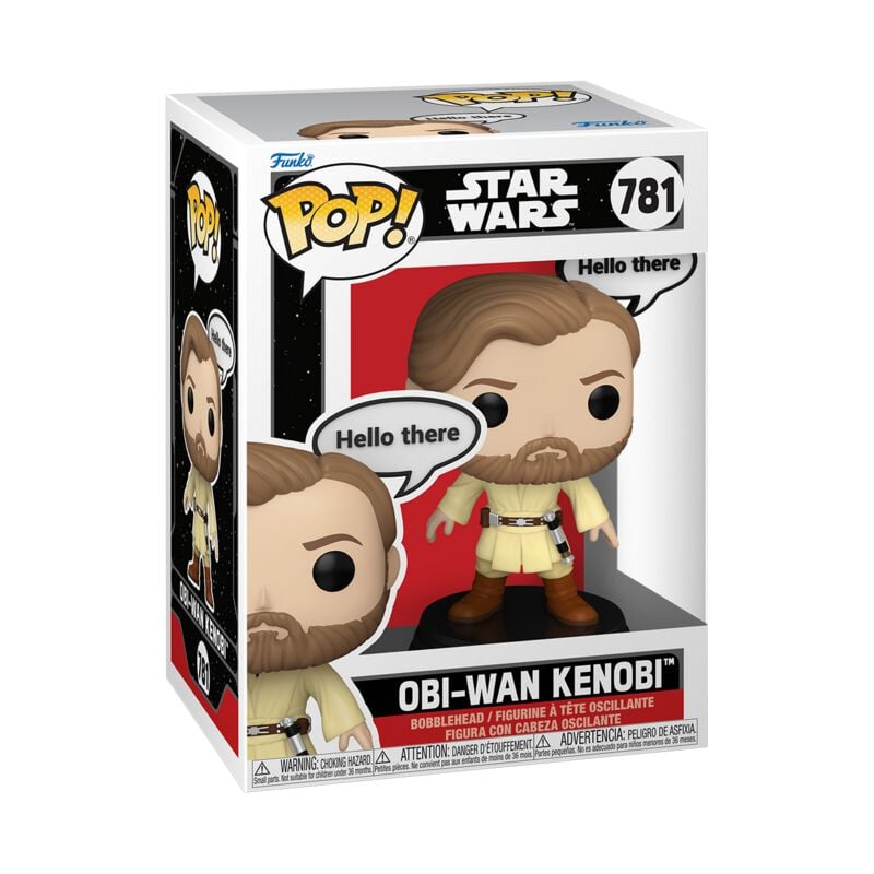 0889698835954 - Obi-Wan Kenobi Vinyl Figur Funko Pop! multicolor