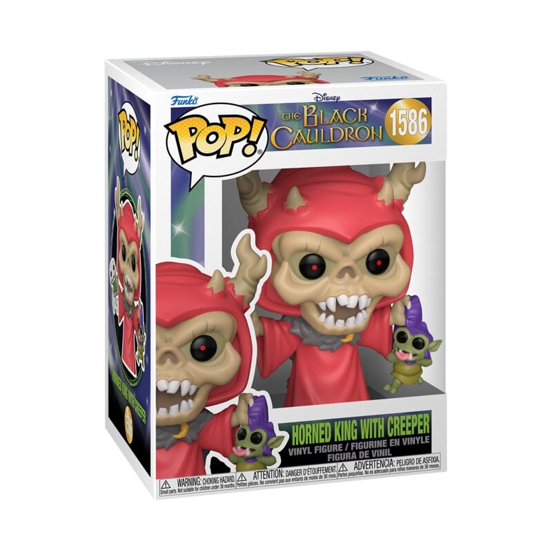 0889698835961 - Horned King with Creeper Vinyl Figur 1586 Funko Pop! multicolor