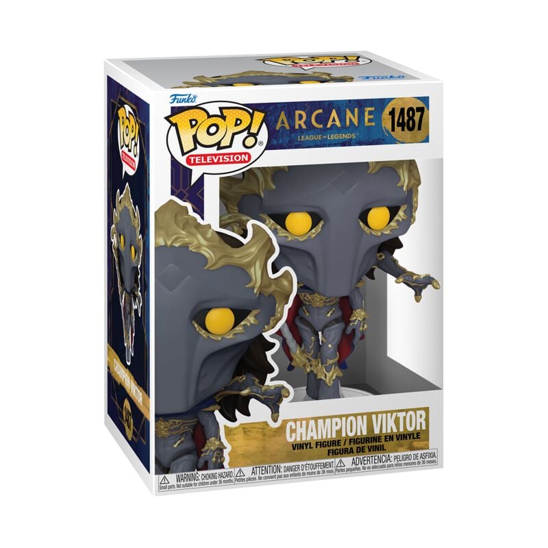 0889698837002 - Arcane - Champion Viktor Vinyl Figur 1487 Funko Pop! multicolor 0889698837002 - Arcane - Champion Viktor Vinyl Figur 1487 Funko Pop! multicolor