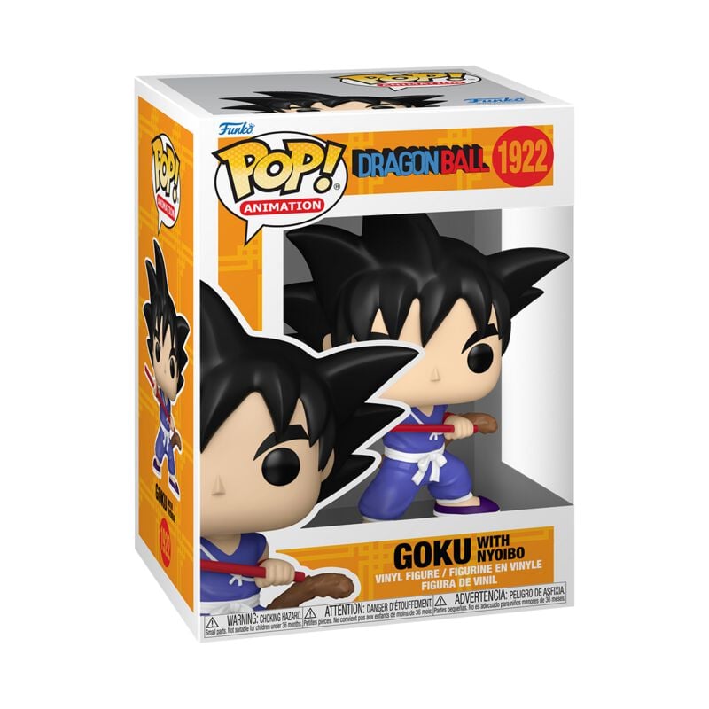 0889698837125 - Goku mit Nyoibo Vinyl Figur 1922 Funko Pop! multicolor
