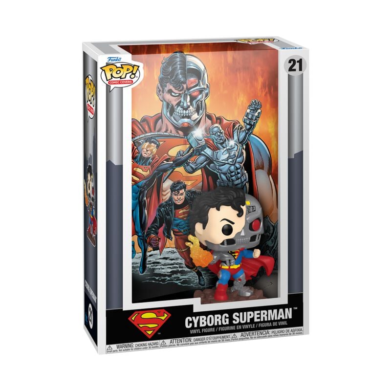 0889698837293 - Cyborg (Comic Covers) Vinyl Figure 21 Funko Pop! multicolor