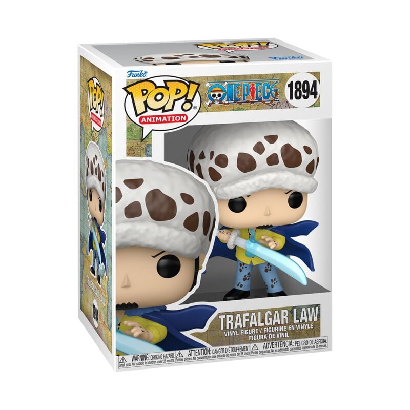 0889698838092 - Trafalgar Law Vinyl Figur 1894 Funko Pop! multicolor 0889698838092 - Trafalgar Law Vinyl Figur 1894 Funko Pop! multicolor