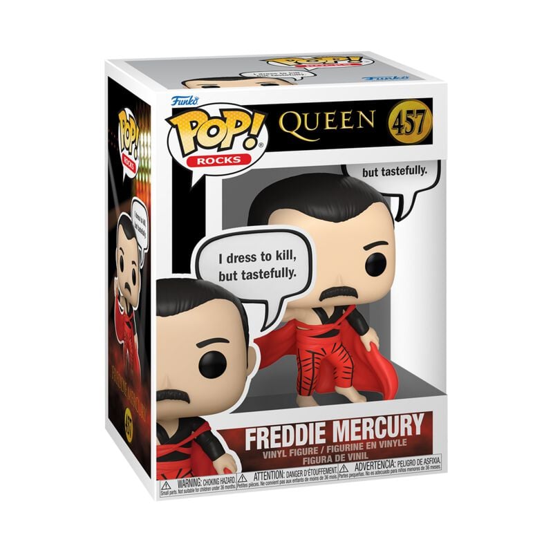 0889698838320 - Freddie Mercury Rocks (Pop! Sayings) Vinyl Figur 457 Funko Pop! multicolor