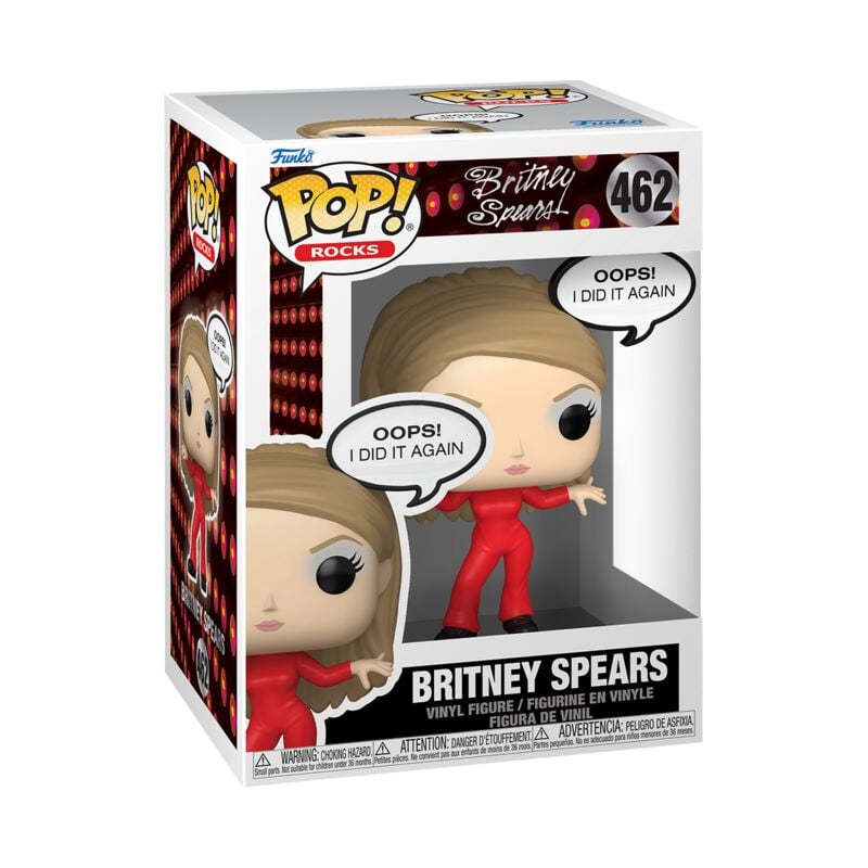 0889698838351 - Oops I Did It Again (Sayings) Vinyl Figur 462 Funko Pop! multicolor