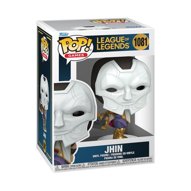 0889698838580 - Jhin Vinyl Figur 1081 Funko Pop! multicolor