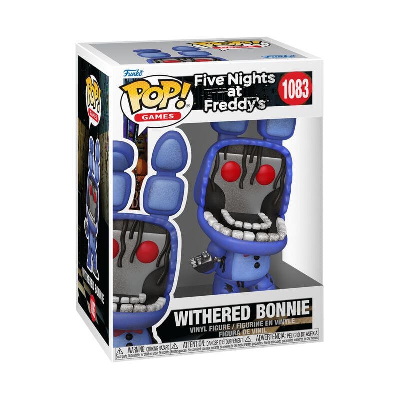 0889698838641 - Five Nights At Freddys Withered Bonnie (Games) Vinyl Figur 1083 Funko Pop! multicolor