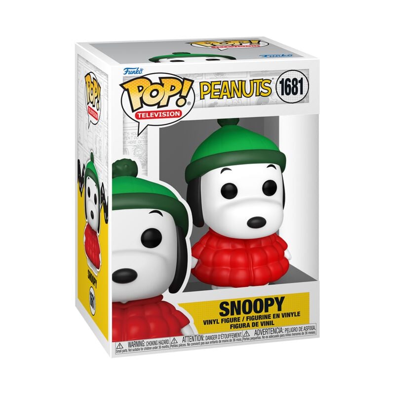 0889698849326 - Snoopy in Coat (Chase Edition möglich!) Vinyl Figur Funko Pop! multicolor