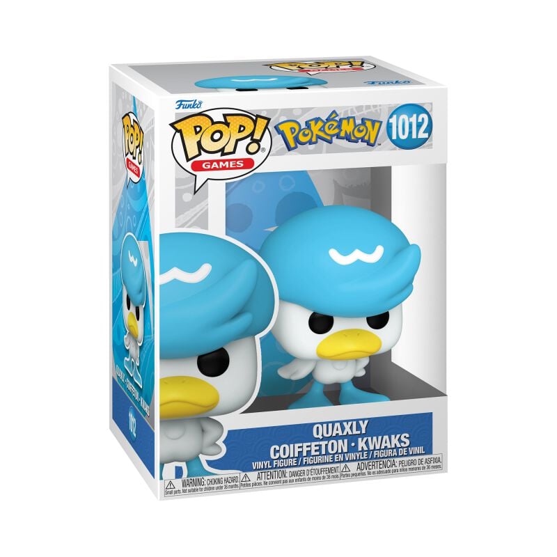 0889698857994 - Quaxly - Coiffeton - Kwaks Vinyl Figur 1012 Funko Pop! multicolor